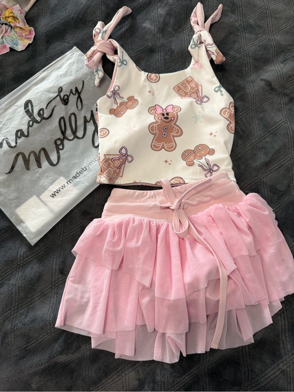 Made by Molly gingerbread set size 4t NEW